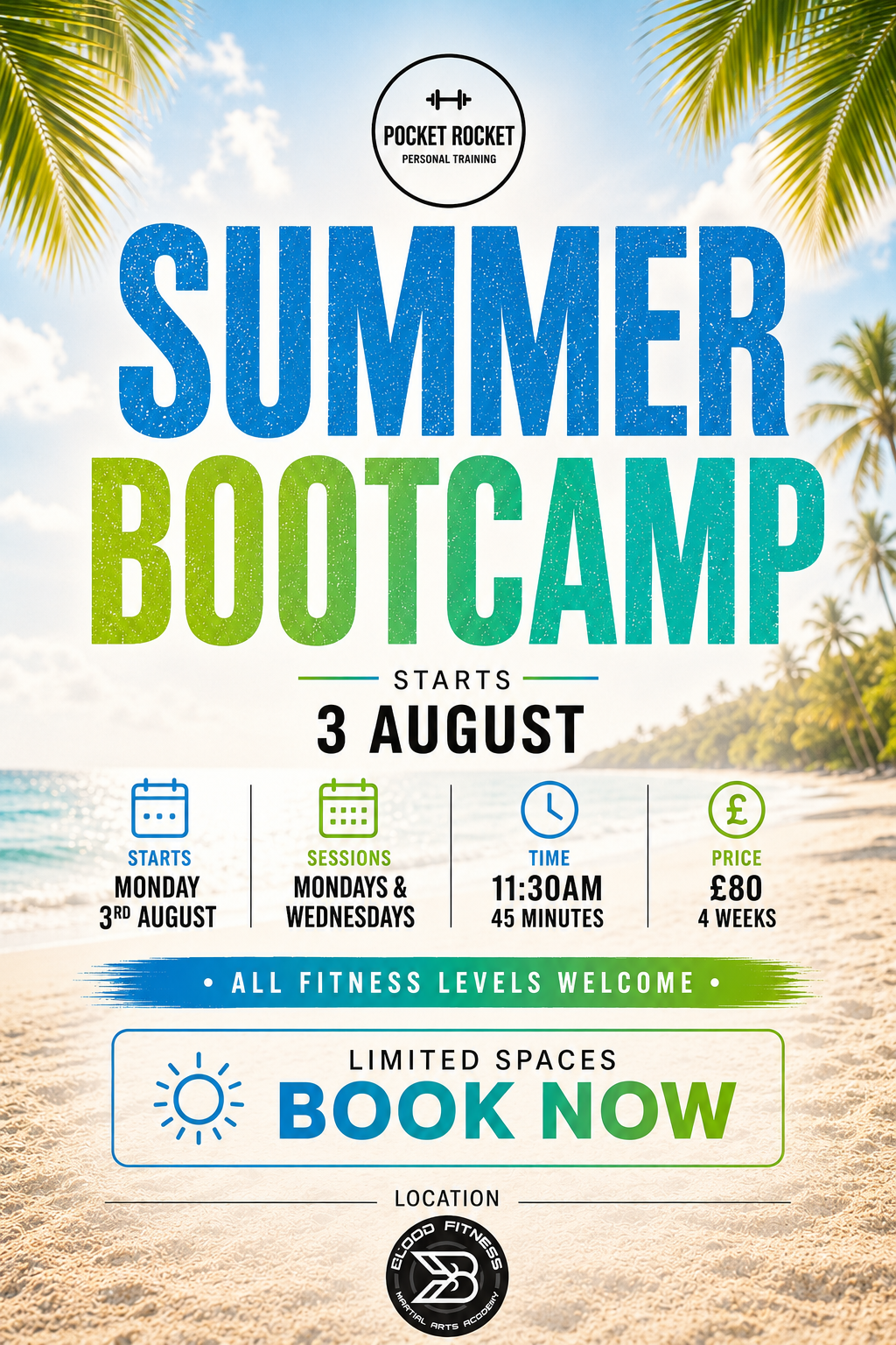 Summer Bootcamp – 4 Week Programme